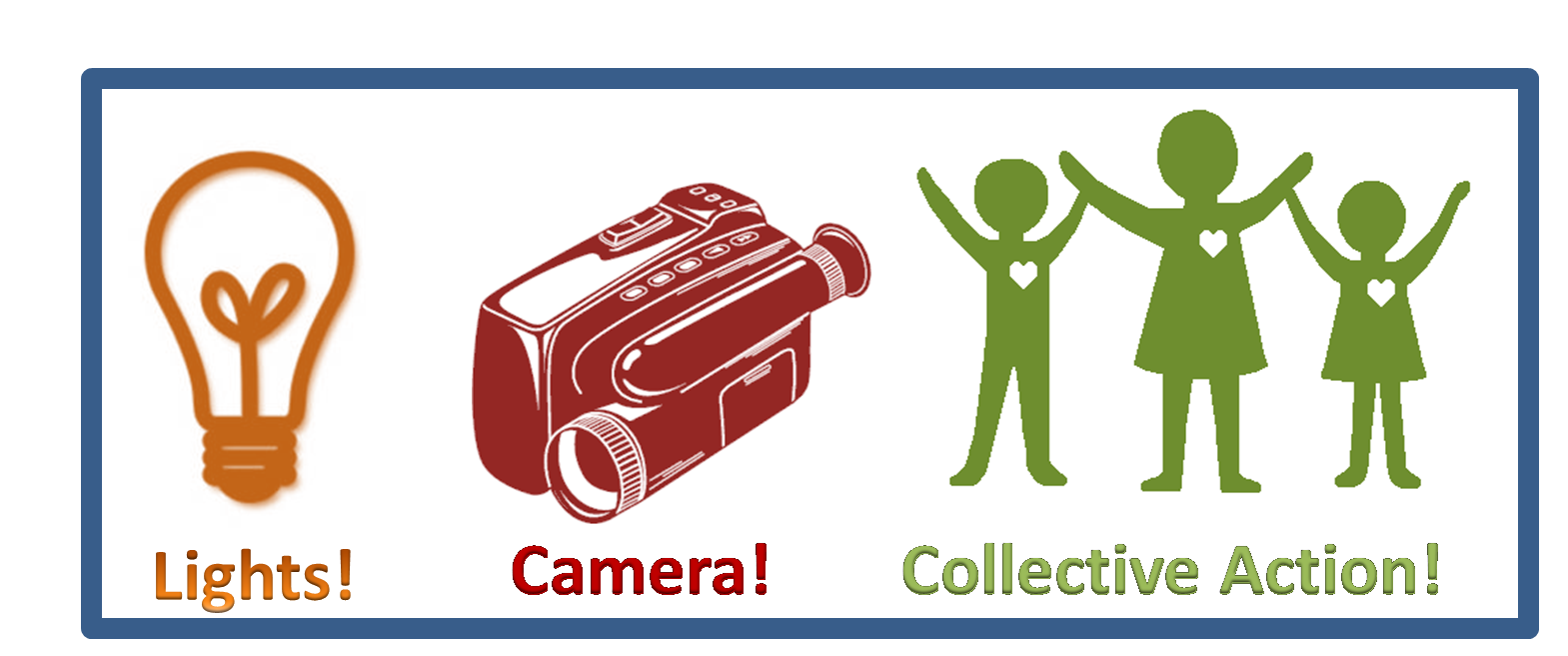 clipart lights camera action - photo #33